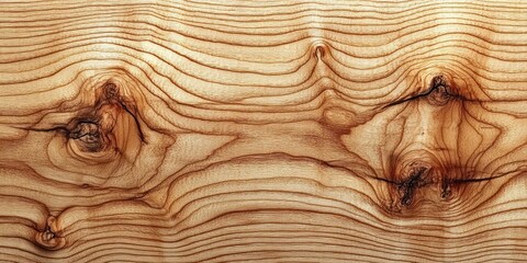 Poster - Light Maple Wood Texture Close-Up Natural Grain Pattern Minimalist Scandinavian Design
