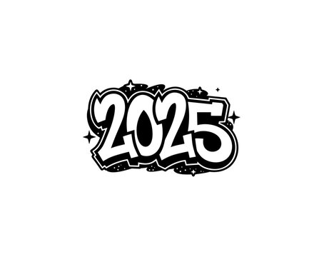 2025 logo design element with creative modern concept vector idea
