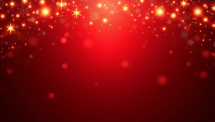 Aufkleber - Create a festive holiday look with this merry Christmas sparkle red banner design template for your party decorations online use._00001_