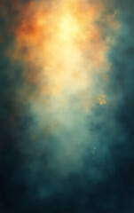 Poster - A rough abstract background has a grainy noise, grungy texture, with a bright light that shines and glows through an empty space._00001_