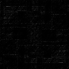 Aufkleber - Rough black and white texture vector. Distressed overlay texture. Grunge background. Abstract textured effect. Vector Illustration. Black isolated on white background. EPS10