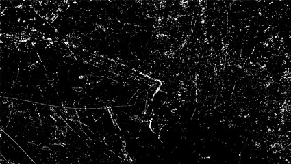Wall Mural - scratched grunge urban background texture vector. dust overlay distress grainy grungy effect. distre
