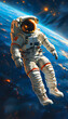 © 玉琨 贺 - Astronaut in Space