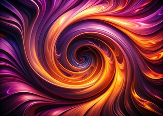 Poster - Captivating Dance of Dark Purple, Pink, and Orange Colors in a Harmonious Pattern for Stunning Product Photography