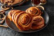 © Igor Normann - Kanelbullar - Swedish cinnamon buns or rolls.