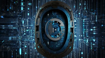network background cyber security hacking concept technology