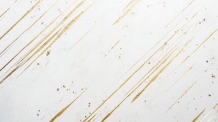 Poster - Dynamic abstract art studio digital design modern aesthetics close-up gold and white stripes showcase creativity