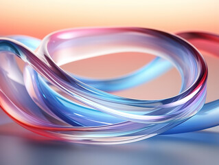 Sticker - Outstanding Dreamy color glass abstract background