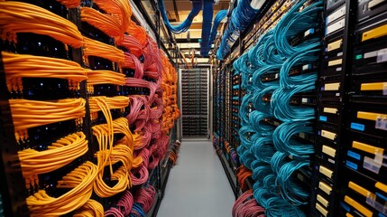 Poster - Data center operations modern facility infrastructure controlled environment technical perspective networking optimization