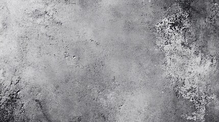 Poster - Gray concrete background showing a textured surface with darker spots
