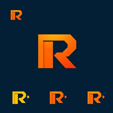R logo design Digital markating, R logo pirmeam designe and nice designe.