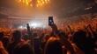 © Thanos - Concert Crowd Capturing Memories on Smartphones