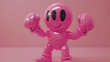 © Drap - Pink Smiley Boxer 3D Render