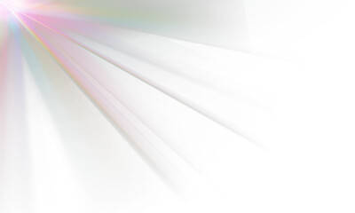 Wall Mural - png crystal star. crystal ray light, sun shines png rainbow red yellow and blue color. optical fire 