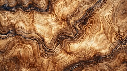 Poster - Exquisite wood grain forming stunning natural pattern: background texture