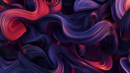 Poster - A smooth blend of abstract arcs and loops in muted gradients, symbolizing seamless transitions.