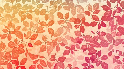 Aufkleber - A soft gradient background transitioning seamlessly between warm and cool tones.