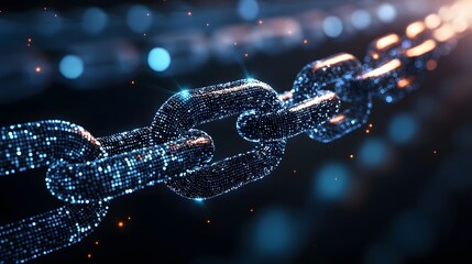 Poster - A futuristic representation of a seamless loop connecting various digital pathways.