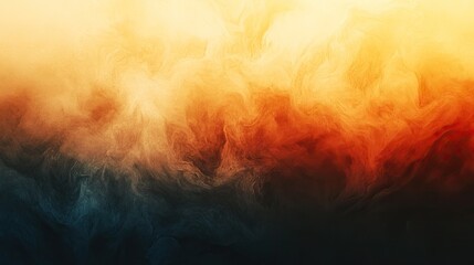 Wall Mural - a mesmerizing swirl of warm colors blending seamlessly in an abstract display.