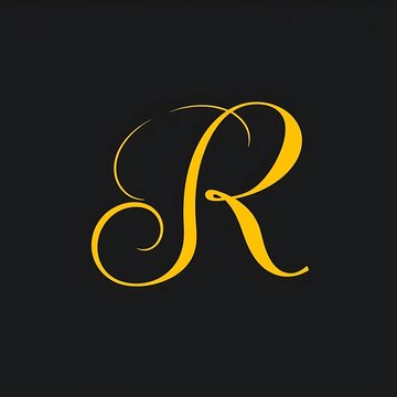 R logo design Digital,R logo pirmeam designe ai gnarater.