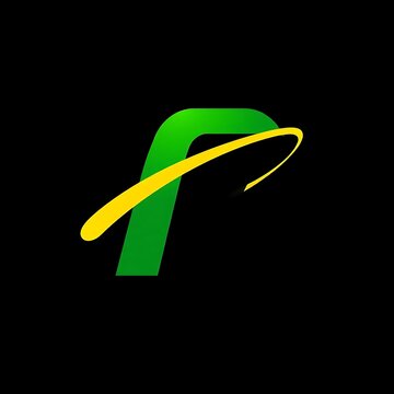 R logo design Digital,R logo pirmeam designe ai gnarater.