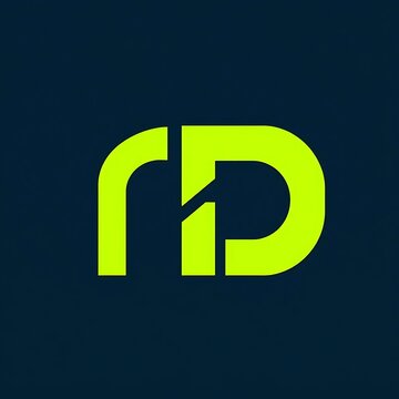 R logo design Digital,R logo pirmeam designe ai gnarater.
