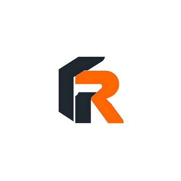 R logo design Digital,R logo pirmeam designe ai gnarater.