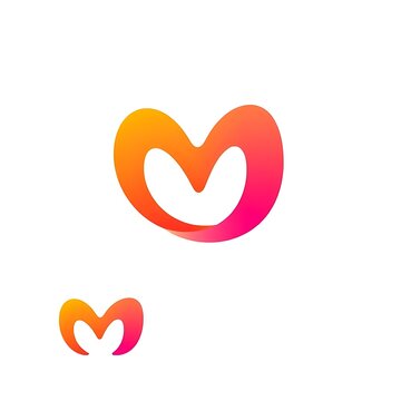 M logo template design,M logo designe ai gnarator.