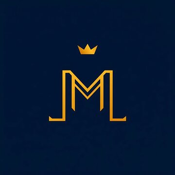M logo template design,M logo designe ai gnarator.