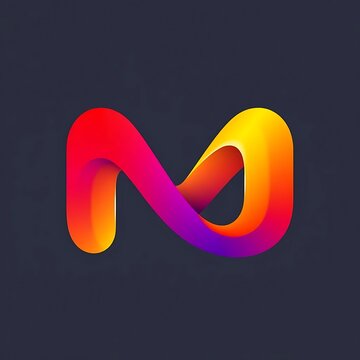 M logo template design,M logo designe ai gnarator.