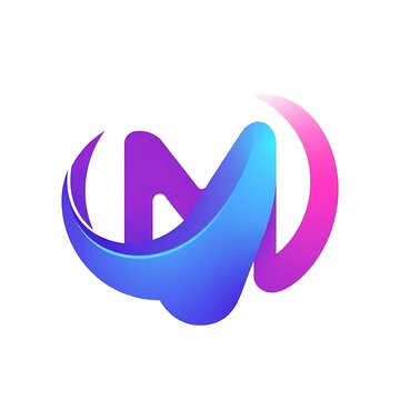 M logo template design,M logo designe ai gnarator.