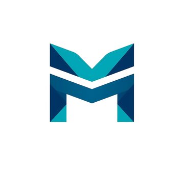 M logo template design,M logo designe ai gnarator.