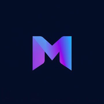 M logo template design,M logo designe ai gnarator.