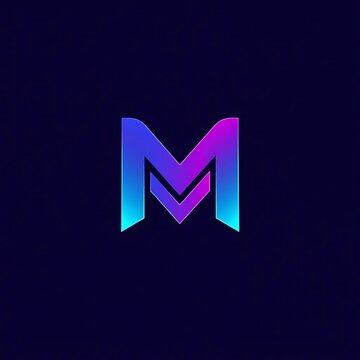 M logo template design,M logo designe ai gnarator.