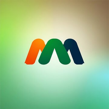 M logo template design,M logo designe ai gnarator.