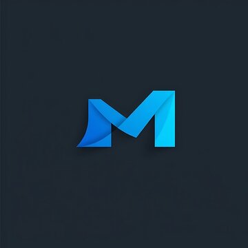 M logo template design,M logo designe ai gnarator.