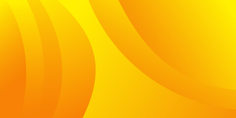 Poster - Yellow abstract background, wave graphic, Geometric vector, Minimal Texture, web background, yellow cover design, flyer template, banner, wall decoration, wallpaper, yellow gradient background.