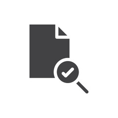 Fototapete - Compliance Check icon simple vector symbol