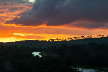 Wall Mural - sunset