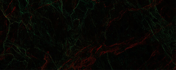 Wall Mural - beautiful abstract dark red marble on black background. dark red and green marble texture background