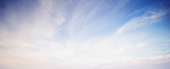 Wall Mural - sky and clouds tropical panorama