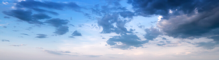 Wall Mural - summer sky and clouds atmosphere