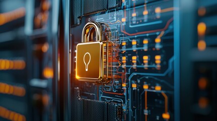 Poster - cybersecurity expert advising corporation on best practices for data protection and secure networks 
