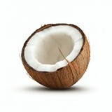 coconut isolated on white background

