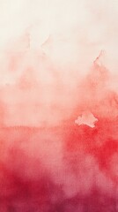 Poster - Stunning Red Watercolor Gradient Art