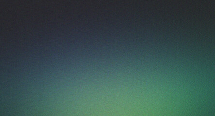 Poster - Ultra-smooth cyan and green grainy gradient backdrop with a noise texture finish, tailored for versatile creative usage.