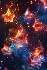 Poster - String lights with multiple bulbs