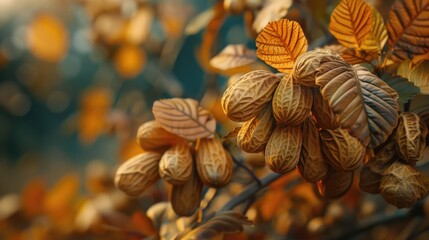 Poster - A detailed view of a tree's foliage, great for nature and outdoor-themed projects
