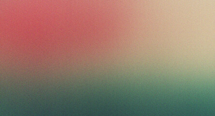 Leinwandbilder - Luxurious green and red noise texture combined with a grainy gradient backdrop, perfect for creative product branding.