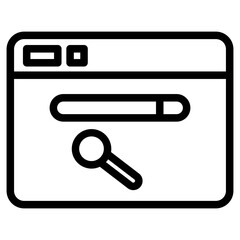 Fototapete - Page Search Site